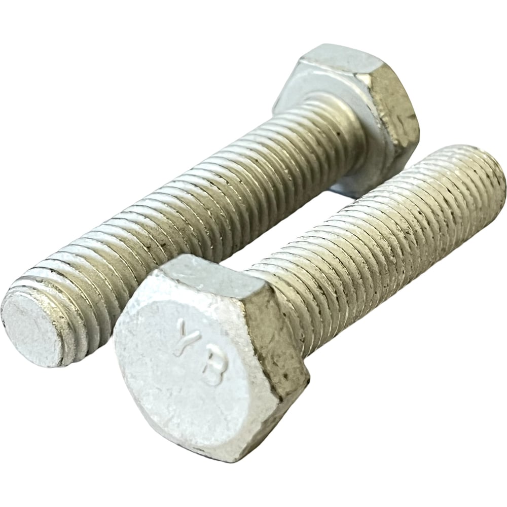 Изображение товара Болт DIN 933 М12х55 из латуни, 50 штук, стандарт DIN 933