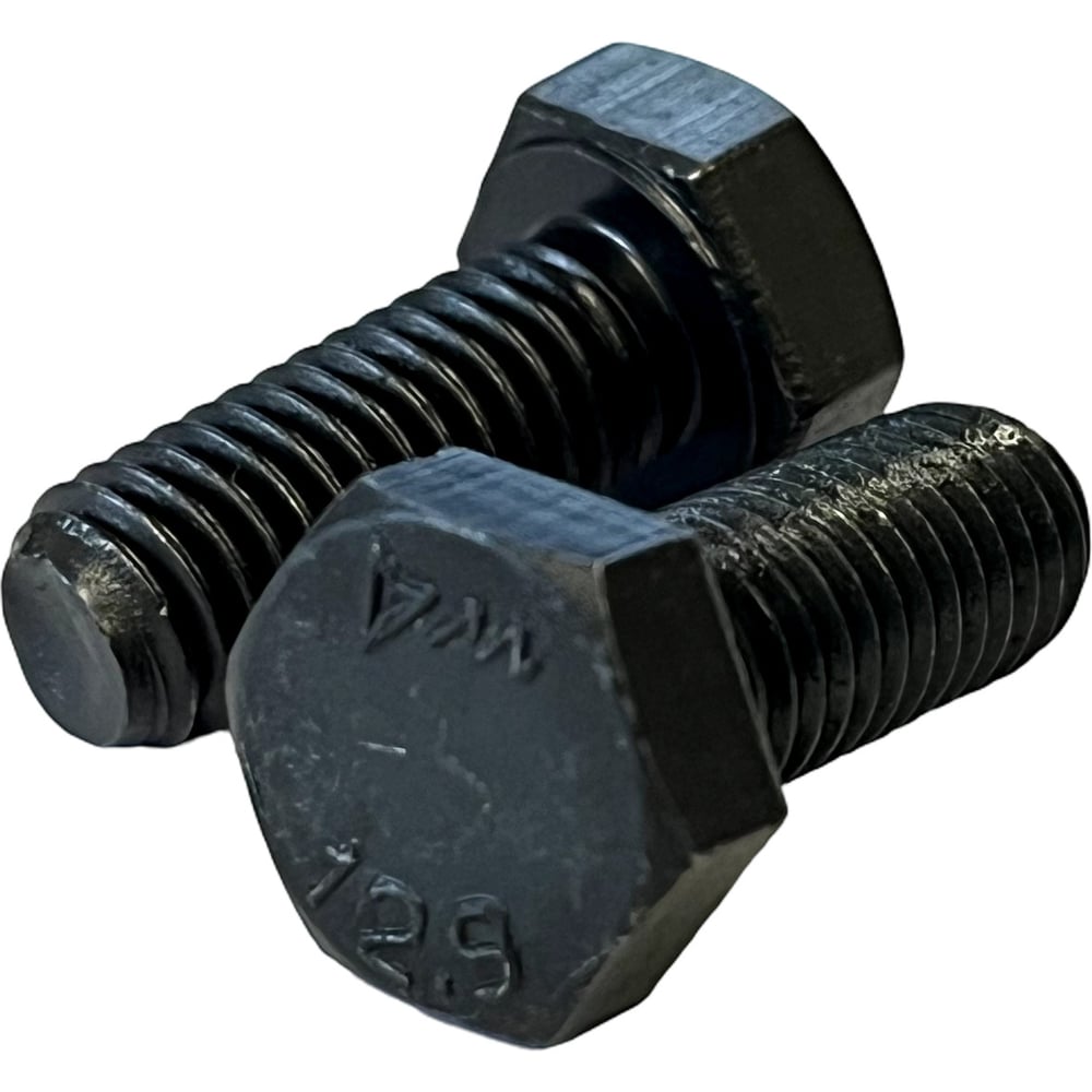Изображение товара Болт DIN 933 М12x40 12.9 шестигранная головка 19 мм DIN 933