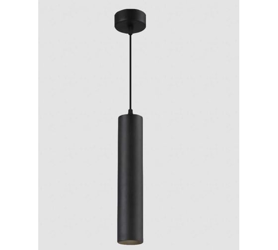 Изображение товара Светильник потолочный MAXLIGHT CAST 88 BLACK алюминиевое литье, круглый, GU10, черный, ø60x300мм 00-00001120