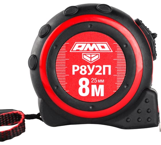 Изображение товара Измерительная рулетка карманная AMO Р8У2П 8 м, 2 класс 820534