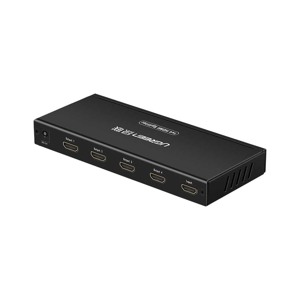 Изображение товара Разветвитель HDMI Ugreen 1 In 4 Out EU, версия 1.4, черный