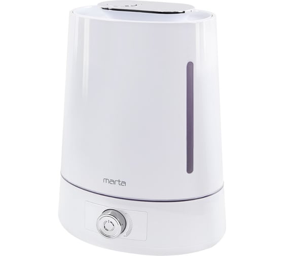 Изображение товара Увлажнитель воздуха MARTA MT-2693 белый жемчуг с верхним заливом 43777