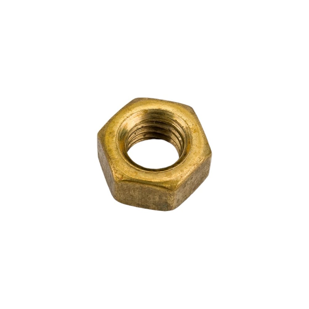 Изображение товара Гайка ОПМ DIN 934 М16 100 шт латунь Ручная установка надежный крепеж