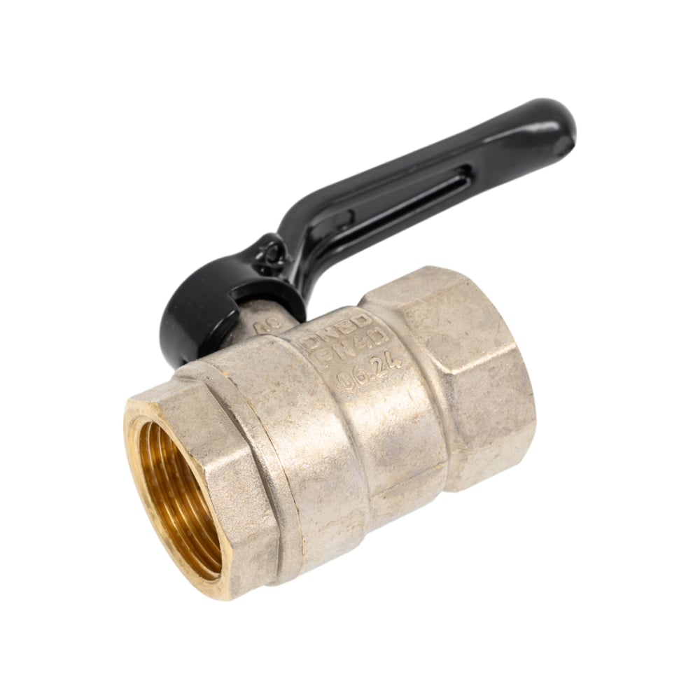 Изображение товара Кран шаровой Rvc 20мм 3/4" прямой латунный неполнопроходной