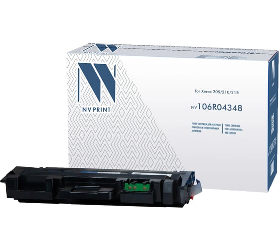 Изображение товара Картридж NV Print NVP совместимый, для Xerox 205/210/215 (3000k) NV-106R04348