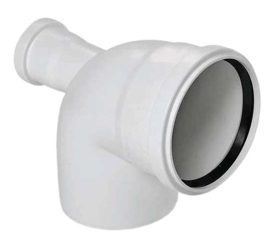 Изображение товара Отвод LAMMIN МК 110x87.5 с тыльным вых. 50, 40/1 Lm39041050904