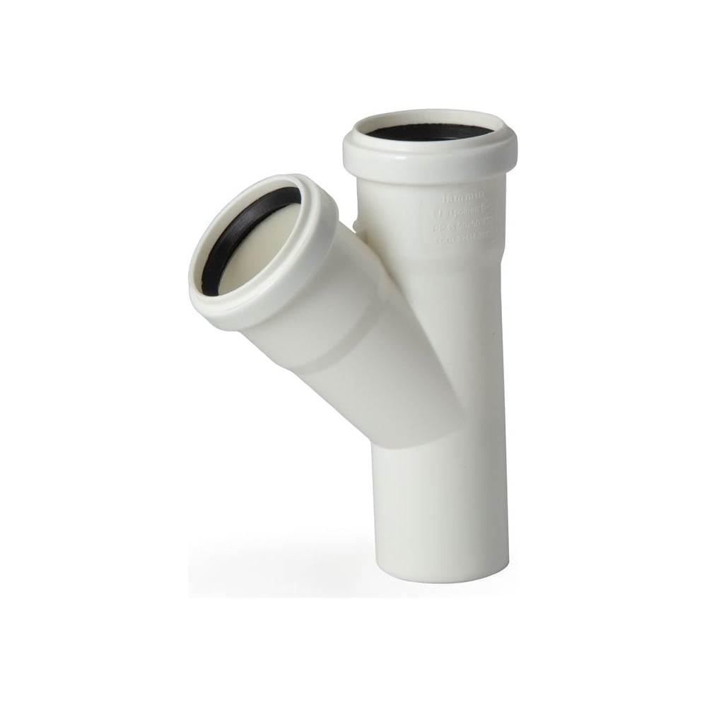 Изображение товара Тройник LAMMIN МК 50x50/45 75/1 для бесшумной канализации