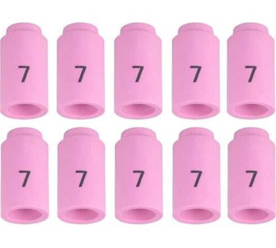 Изображение товара Сопло керамическое TIG Инсвартех 9-20-25 13N №7, 10 шт IST0136