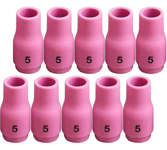 Изображение товара Сопло керамическое TIG Инсвартех 9-20-25 13N №5, 10 шт IST0134