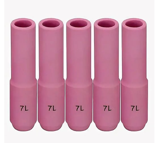 Изображение товара Сопло керамическое TIG Инсвартех удлиненное 17-18-26 10N №7L, 10 шт IST0196