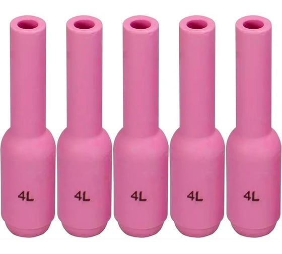 Изображение товара Сопло керамическое TIG Инсвартех удлиненное 17-18-26 10N №4L, 10 шт IST0193