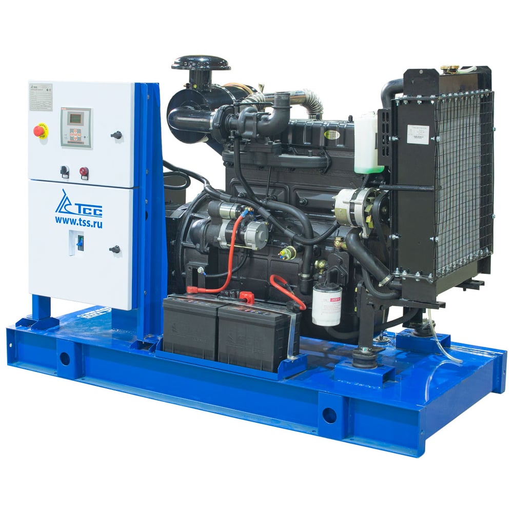 Изображение товара Дизельный генератор ТСС АД-8С-T400-1РМ5 (8.8 кВт, стационарный, опция автозапуска)