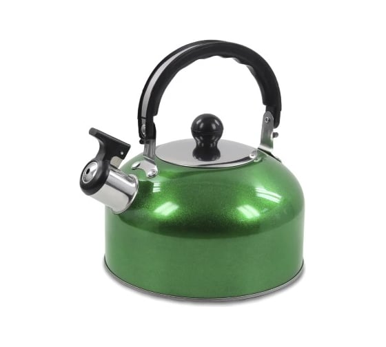 Изображение товара Чайник HOME ELEMENT HE-WK1602 зеленый изумруд со свистком 36123