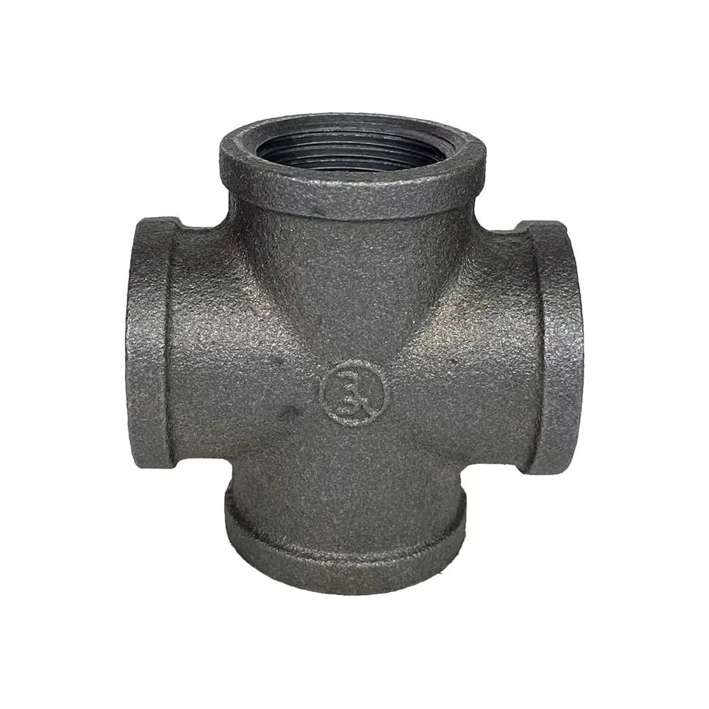 Изображение товара Крест Fittex PLUS чугун Ду32 1 1/4 дюйма профессиональный фитинг