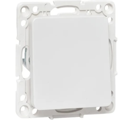 Изображение товара Механизм кнопки нажимной EKF 10А, белый, Стокгольм EYV10-221-10