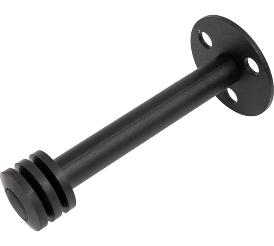 Изображение товара Ограничитель для входных дверей Левша 150мм (мод.1) черный У4-9540.Ч