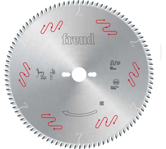 Изображение товара Пила дисковая Freud 250x3.2x30 мм, Z80 Lu3F 0200