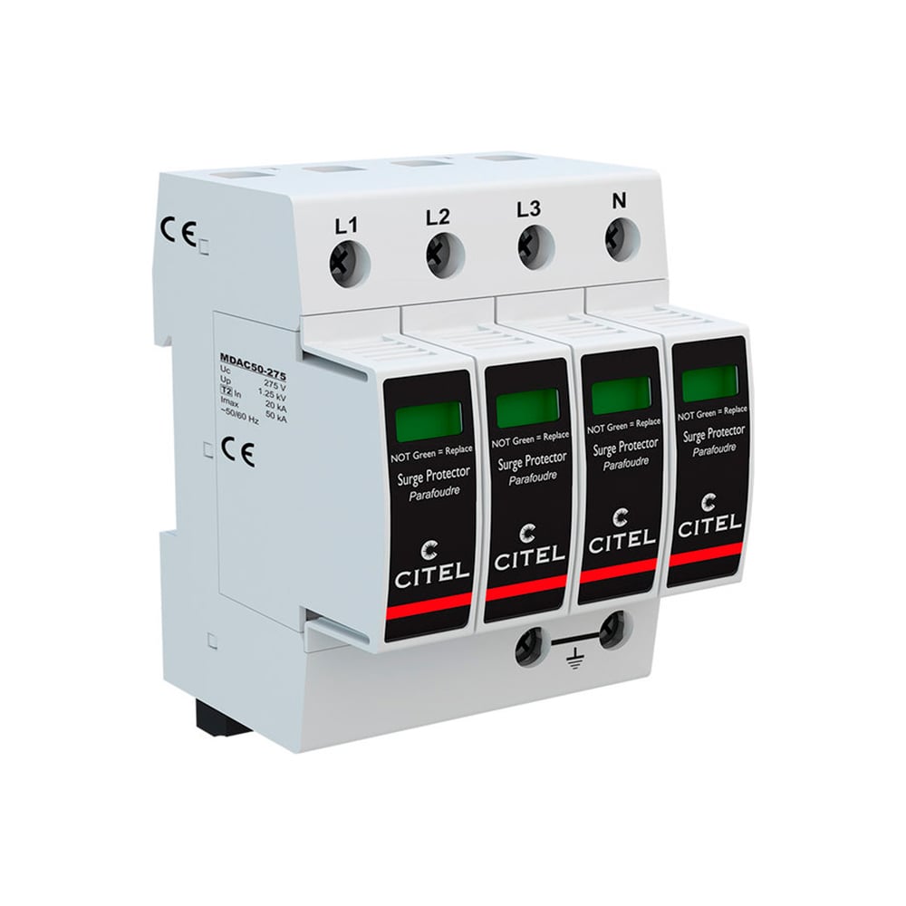 Изображение товара Устройства защиты от импульсных перенапряжений CITEL тип 2 DAC50S-40-275