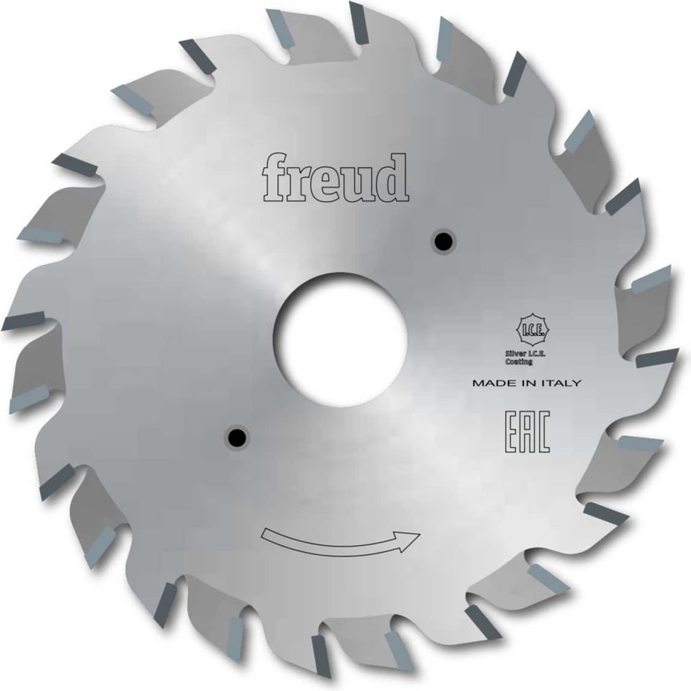 Изображение товара Пила дисковая Freud 125x2.8-3.6x20 мм, Z12+12, HM Li16M FA3 утепленная для дерева