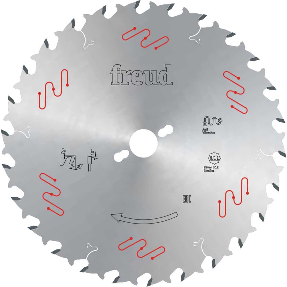 Изображение товара Пила дисковая Freud Z30 HM Lu1C 1000 350 мм для дерева профессиональный диск