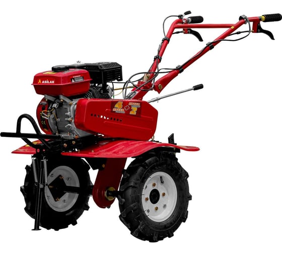 Изображение товара Культиватор бензиновый ASILAK SL-85BL (арт. AS2312-1) колёса 4.00-8 AS2315-1