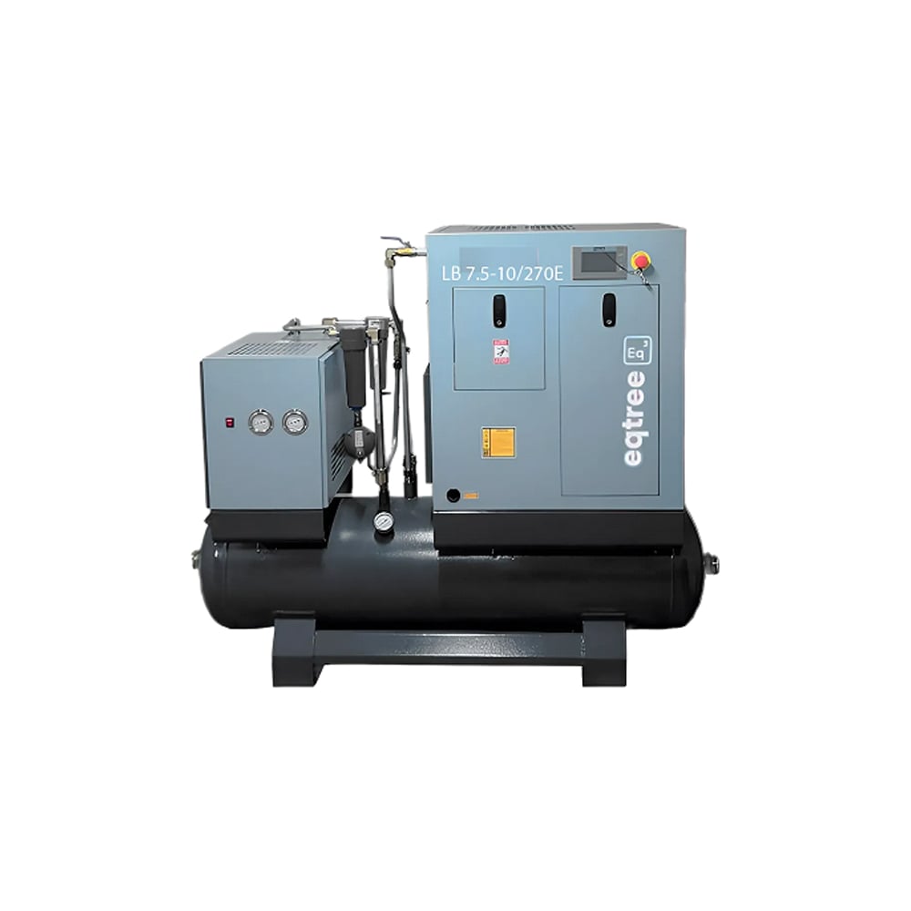 Изображение товара Винтовой компрессор eqtree LB 7.5-10/270E 0.99 м3/мин 10 бар с осушителем и ресивером 270л