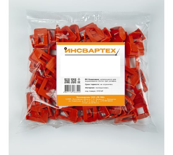 Изображение товара Зажим СВП Инсвартех "Ворота" 1.0 мм (100 шт упак) IST0349