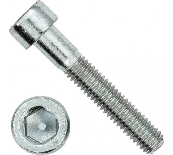 Изображение товара Винт ОПМ DIN 912, UNC-20 1/4"х 5/8" А4 100 шт. УТ000009519