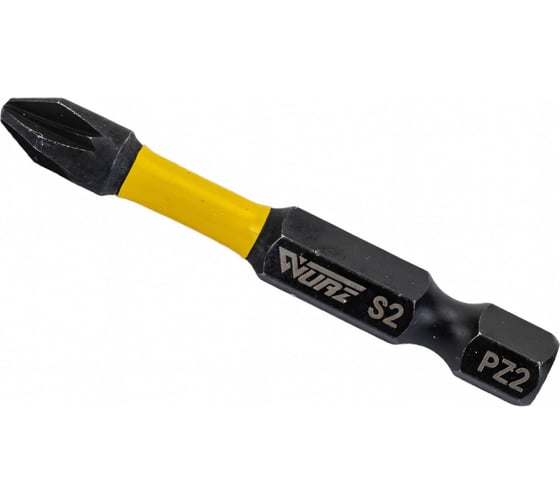 Изображение товара Бита торсионная магнитная (10 шт; PZ2; 50 мм) WURZ 2930