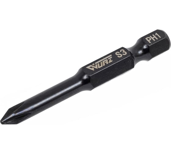 Изображение товара Бита магнитная (10 шт; PH1; 50 мм) WURZ 2810