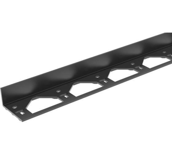 Изображение товара Пластиковый бордюр Gidrolica 3000х85х45 мм, черный L3000 7312