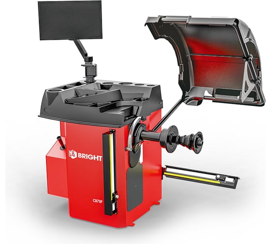 Изображение товара Стенд балансировочный BRIGHT с ЖК-монитором, автоввод 3-х параметров, режим диагностики CB78P В0000000201139