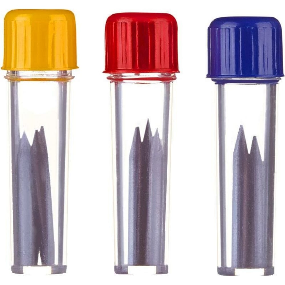 Запасные грифели для циркуля Attache набор цветных карандашей milan 24 цв грифель 3 5 мм в металлической упаковке