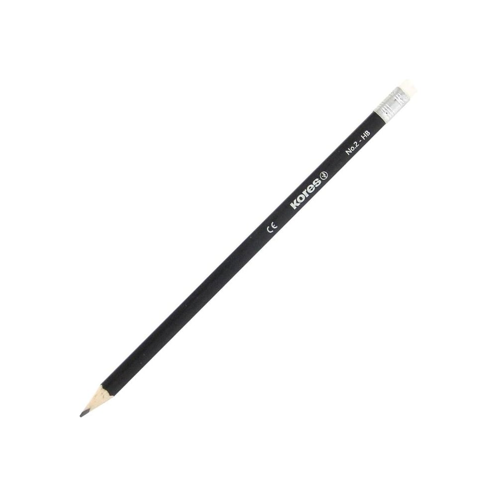 Трехгранный чернографитный карандаш Kores трехгранный чернографитный карандаш kores