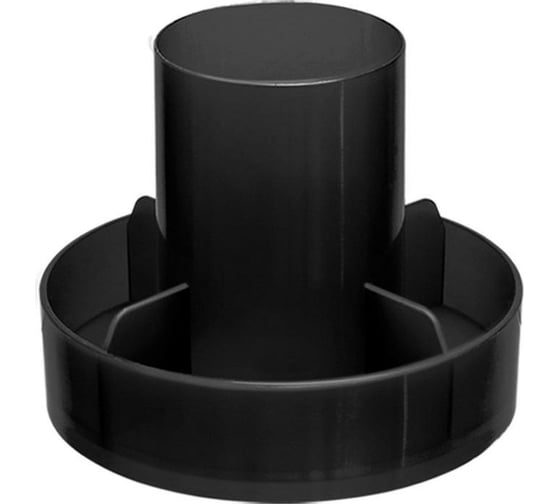 Изображение товара Подставка для канцелярских мелочей 9 шт в упаковке Attache Economy Метеор 5 отделений черная 477245