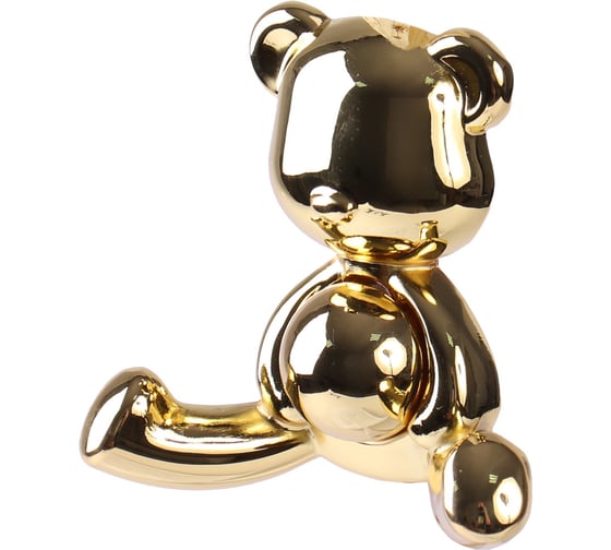 Изображение товара Крючок Larvij Медведь, цинковый сплав, золото LKNBEAR.GO