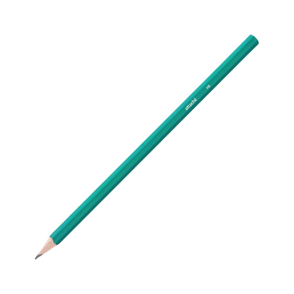 Чернографитный карандаш Attache карандаш чернографитный devente pastel нв 2 мм трехгранный заточенный микс