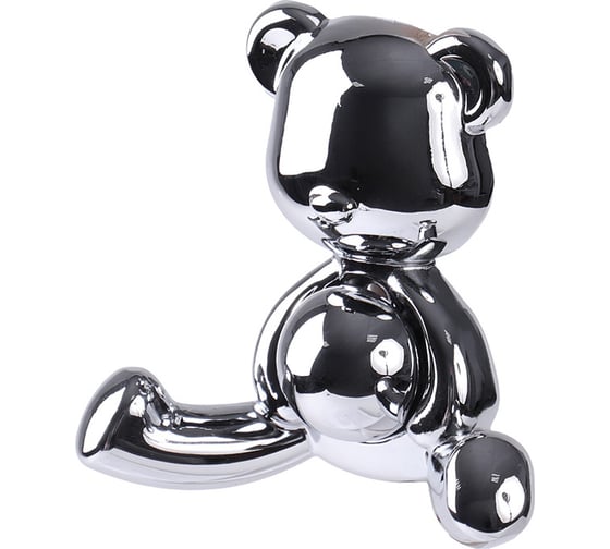 Изображение товара Крючок Larvij Медведь, цинковый сплав, хром LKNBEAR.CH