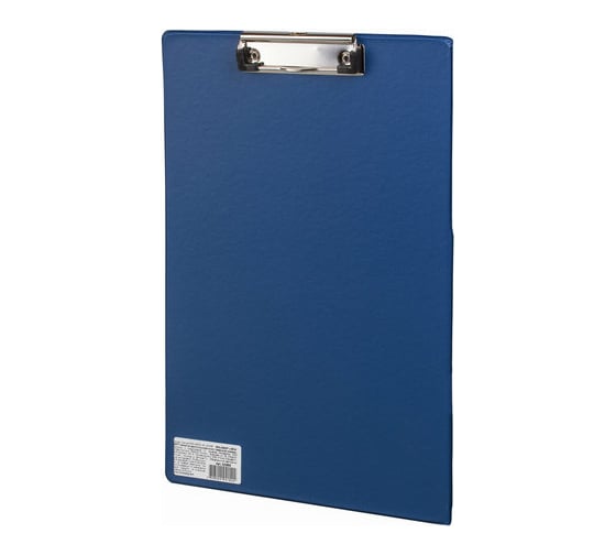 Изображение товара Доска-планшет BRAUBERG Comfort с прижимом А4, 230х350 мм, картон/ПВХ, синяя 222659
