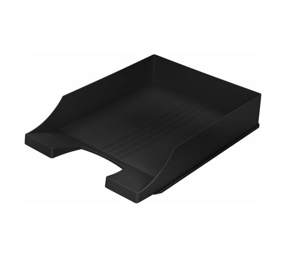 Изображение товара Горизонтальный лоток для бумаг BRAUBERG CONTRACT, А4, 340х254х66.5 мм, черный 230879