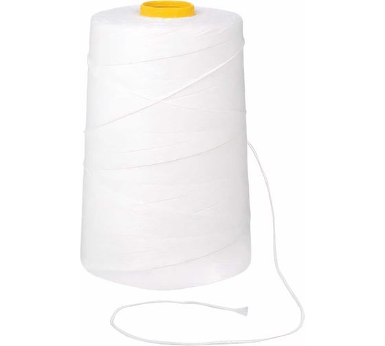 Изображение товара Лавсановая нить для прошивки документов BRAUBERG белая, диаметр 2 мм, длина 250 м, ЛШ 640, 604988