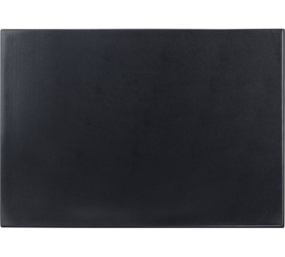 Изображение товара Настольный коврик-подкладка для письма BRAUBERG 650х450 мм, с прозрачным карманом, черный 236775