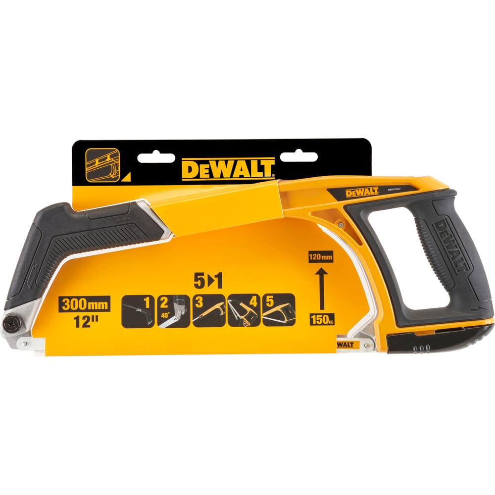 Изображение товара Ножовка по металлу 5 в 1 Dewalt DWHT0-20547 профессиональный инструмент