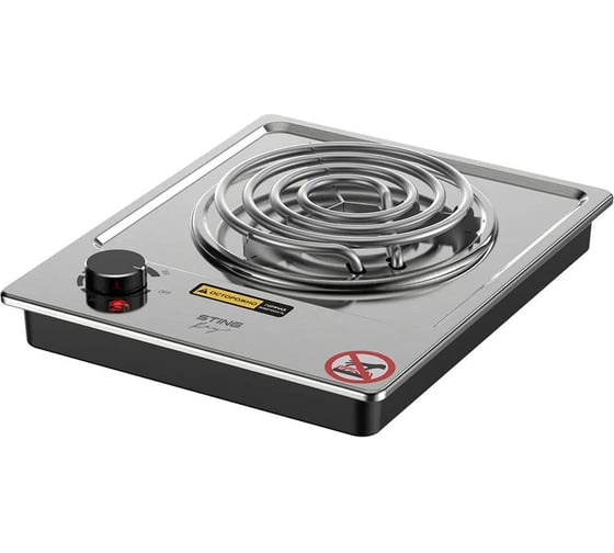 Изображение товара Электроплитка STINGRAY ST-HP3534A сталь 43034