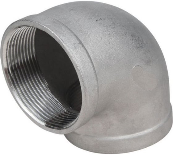 Изображение товара Отвод (уголок) DN.ru 304 Вр/Вр 3/8" Ду10 Ру16 90 резьбовой, нержавеющий D270-16886