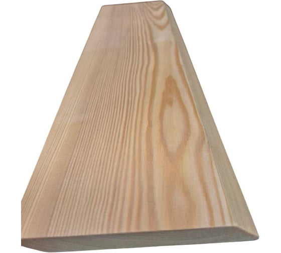 Изображение товара Планкен скошенный ООО Сибирский лес из лиственницы сорт АВ 20Х140Х4000 4656760333139