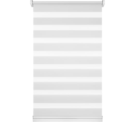 Изображение товара Миниролло Эскар День-Ночь с пружинным механизмом (Cordless), белый, 70х160 см 400601070