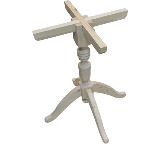 Изображение товара Ножки для стола ООО Сибирский лес деревянные, подстолье одинарное деревянное 4656760334914