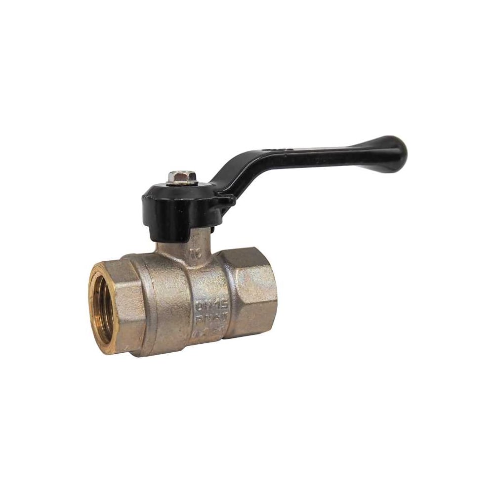 Изображение товара Кран шаровой Rvc Ду50 мм 2 ручки, латунь, резьбовой, 25 бар