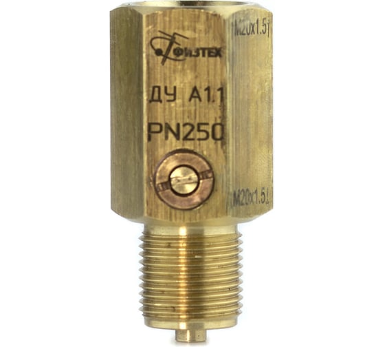 Изображение товара Демпфирующее устройство ПО Физтех, АО ДУ-A1.1 (МС) внеш.M20х1,5 - внутр.M20х1,5 4687205637314